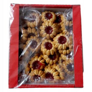 Ciastka kruche z nadzieeniem owocowym 500g Corino