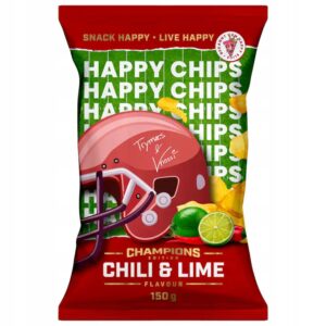 Czipsy Happy Chips Chili & Lime 150g