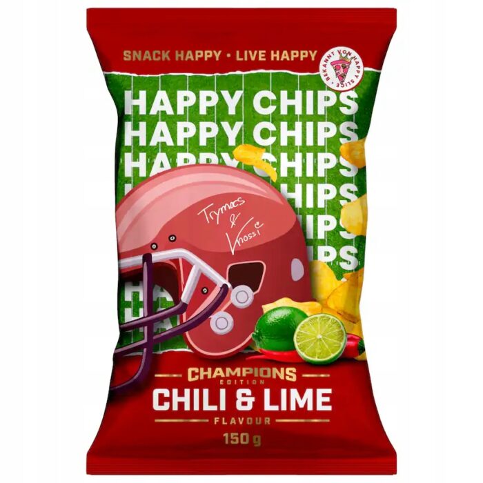 Czipsy Happy Chips Chili & Lime 150g