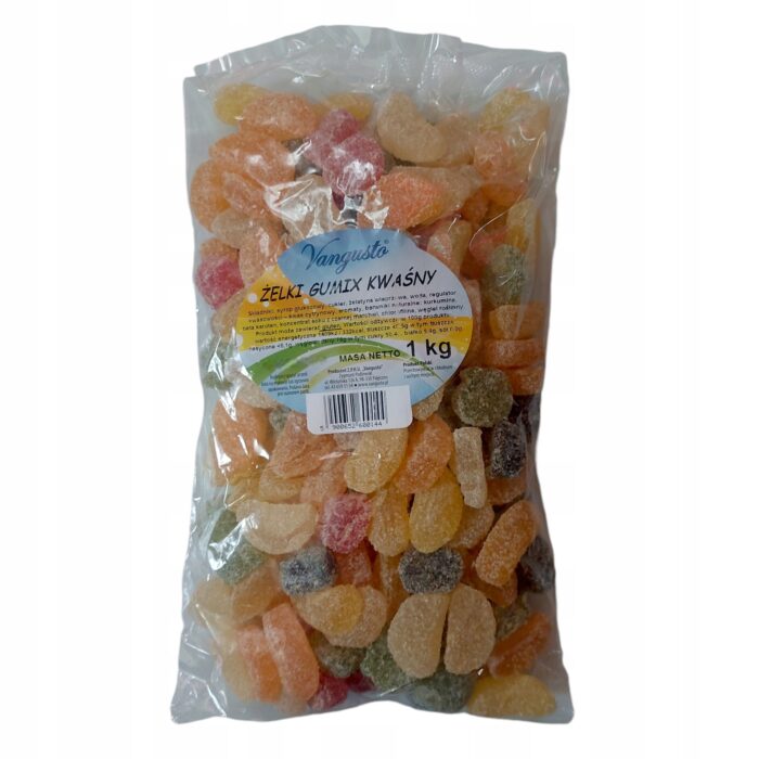 Żelki Vangusto 1000g Kwaśny