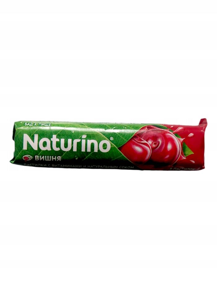 Lastille z witaminami i naturalnym sokiem 33,6g Naturino Wiśnia