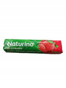 Lastille z witaminami i naturalnym sokiem 33,6g Naturino Truskawka