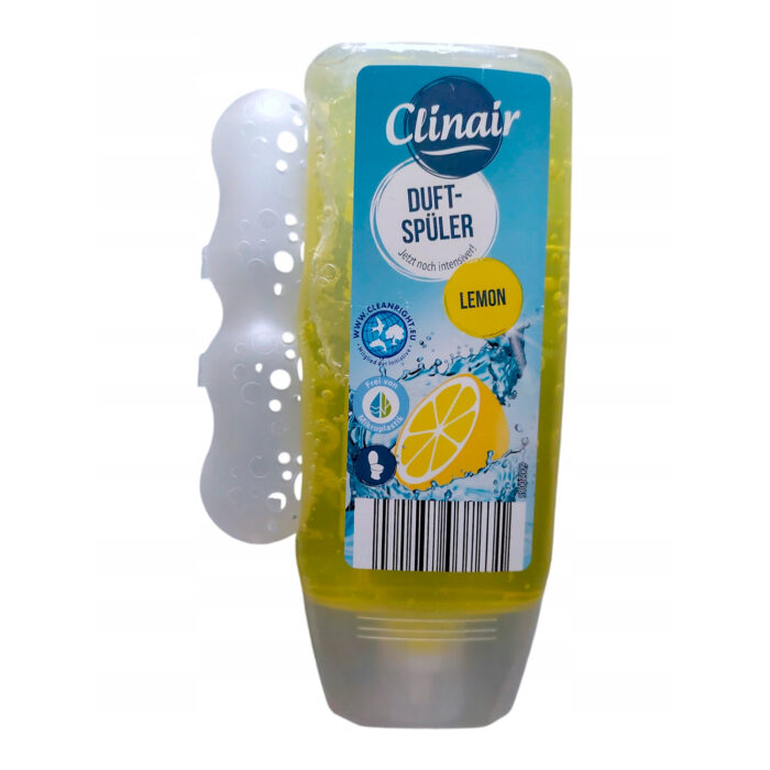 Żel + zawieszka do czyszczenia WC Clinair 0,2l Cytrynowy