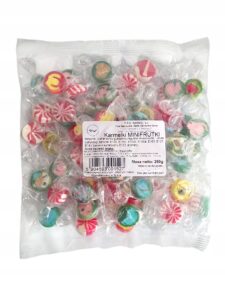 Cukierki karmelki 250g Minifrutki