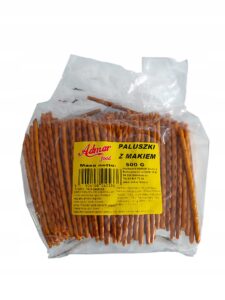 Paluszki z makiem makowe duża paczka rodzinna Admar 500g
