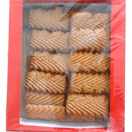 Ciastka kruche 500g Domowe w polewie krówkowej