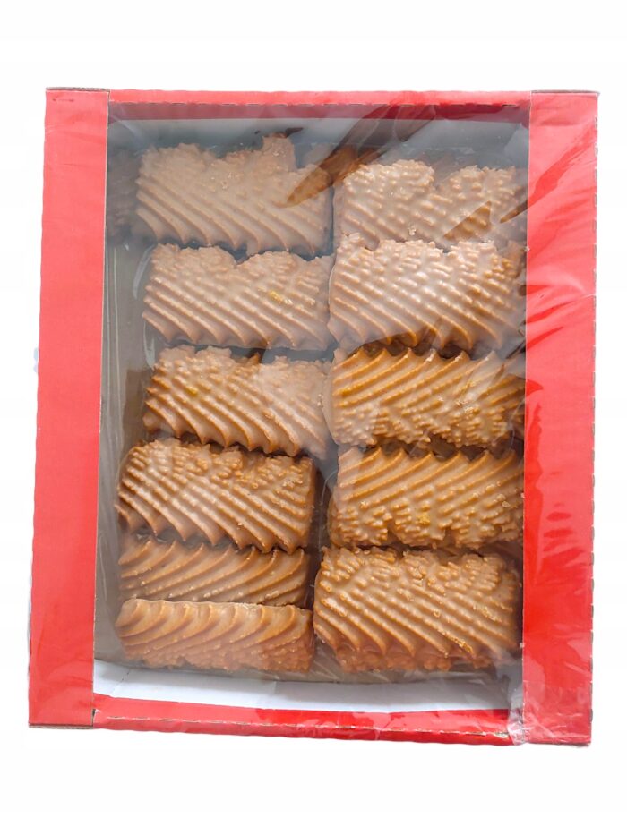 Ciastka kruche 500g Domowe w polewie krówkowej